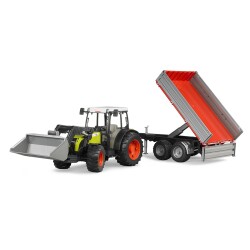 Bruder Claas Nectıs 267F Traktör & Römork Br02112 - 2
