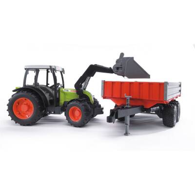 Bruder Claas Nectıs 267F Traktör & Römork Br02112 - 4