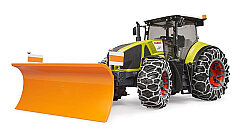 Bruder Class Axion 950 Traktör (Zincirli) & Kar Küreme Aksesuarı Br03018 - 2
