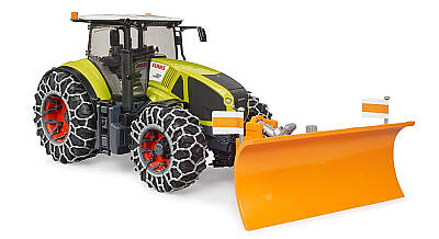 Bruder Class Axion 950 Traktör (Zincirli) & Kar Küreme Aksesuarı Br03018 - 3