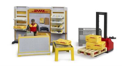 Bruder Dhl Kargo Merkezi & Transpalet Br62251 - 1