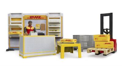 Bruder Dhl Kargo Merkezi & Transpalet Br62251 - 2