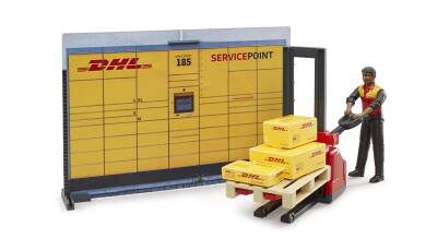 Bruder Dhl Kargo Merkezi & Transpalet Br62251 - 5