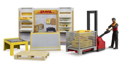 Bruder Dhl Kargo Merkezi & Transpalet Br62251 - 6