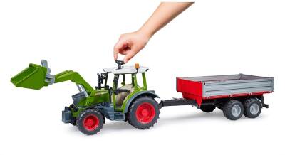 Bruder Fendt Verıo 211 Kepçeli Traktör & Römork Br02182 - 6