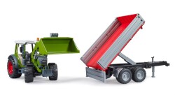 Bruder Fendt Verıo 211 Kepçeli Traktör & Römork Br02182 - 9
