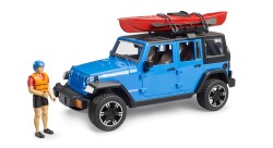 Bruder Jeep Wrangler Unlimited Rubicon, Kano ve Sürücü Br02529 - 1