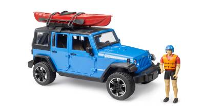 Bruder Jeep Wrangler Unlimited Rubicon, Kano ve Sürücü Br02529 - 5