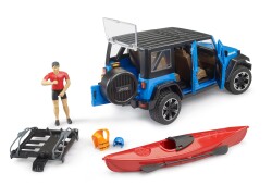 Bruder Jeep Wrangler Unlimited Rubicon, Kano ve Sürücü Br02529 - 7