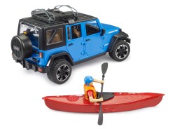 Bruder Jeep Wrangler Unlimited Rubicon, Kano ve Sürücü Br02529 - 8