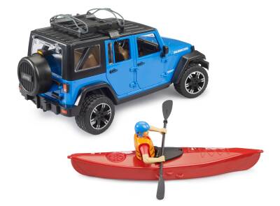 Bruder Jeep Wrangler Unlimited Rubicon, Kano ve Sürücü Br02529 - 8