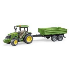 Bruder John Deere 5115 Traktör & Römork BR02108 - 5