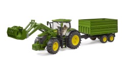 Bruder John Deere 7R 350 Kepçelı Traktör Ve Römork Br03155 - 3