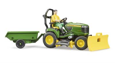 Bruder John Deere Çim Biçme Traktörü Ve Bahçıvan Br62104 - 4