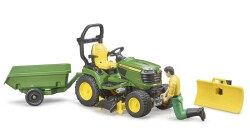 Bruder John Deere Çim Biçme Traktörü Ve Bahçıvan Br62104 - 6