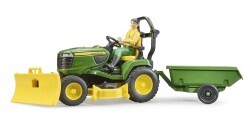 Bruder John Deere Çim Biçme Traktörü Ve Bahçıvan Br62104 - 8