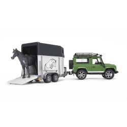 Bruder Land Rover Arazi Aracı & At Nakil Aracı Br02592 - 2