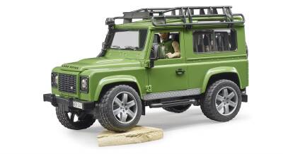 Bruder Land Rover Arazi Aracı & Avcı ve Av Köpeği Br02587 - 3