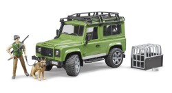 Bruder Land Rover Arazi Aracı & Avcı Ve Av Köpeği BR02587 - 2