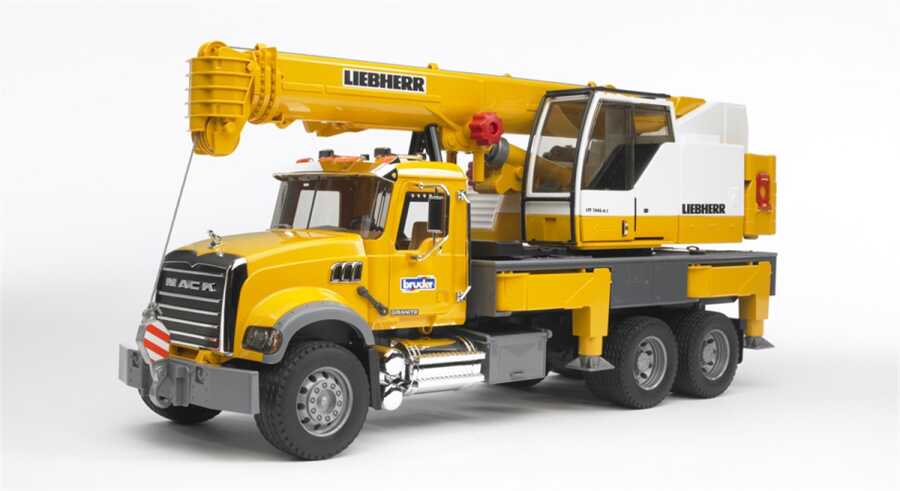 Bruder Mack Granite Vinçli Kamyon Br02818
