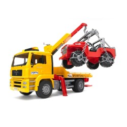 Bruder Man Araba Çekici & Jeep BR02750 - 3