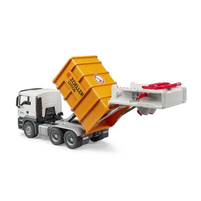 Bruder Man Tgs Çöp Kamyonu (Turuncu) Br03762 - 4