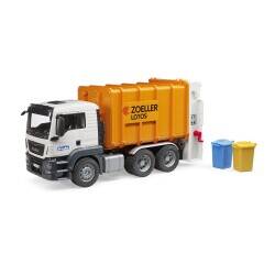 Bruder Man Tgs Çöp Kamyonu (Turuncu) Br03762 - 5