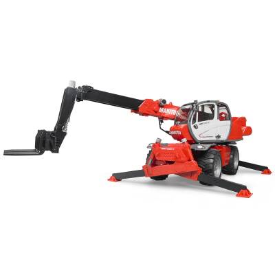 Bruder Manitou Mrt 2150 Teleskopik Forklift Br02129 - 3