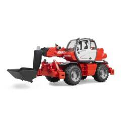 Bruder Manitou Mrt 2150 Teleskopik Forklift Br02129 - 6