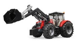 Bruder Massey Ferguson 7624 Kepçeli Traktör Br03047 - 2
