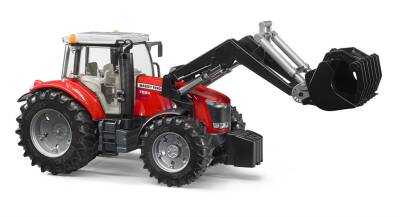 Bruder Massey Ferguson 7624 Kepçeli Traktör Br03047 - 3