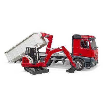 Bruder Mb Arocs Damperli Kamyon Ve Schaeff Hr16 Eks. Br03624 - 2