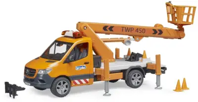 Bruder Mercedes Benz Sprinter Sepetli Vinç Br02679 - 3