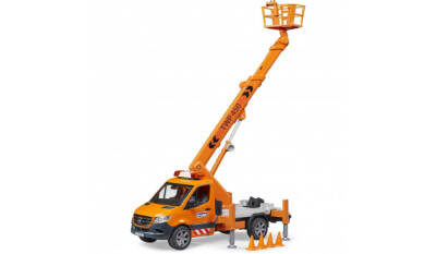 Bruder Mercedes Benz Sprinter Sepetli Vinç Br02679 - 4