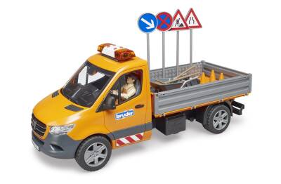 Bruder Mercedes Benz Sprinter Yol Bakım Aracı ve Elemanı Br02677 - 2