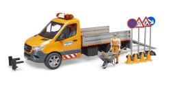 Bruder Mercedes Benz Sprinter Yol Bakım Aracı ve Elemanı Br02677 - 4