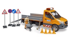 Bruder Mercedes Benz Sprinter Yol Bakım Aracı ve Elemanı Br02677 - 5
