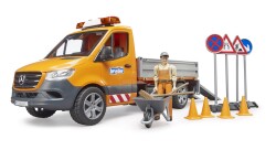 Bruder Mercedes Benz Sprinter Yol Bakım Aracı ve Elemanı Br02677 - 6