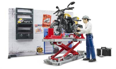 Bruder Motor Repair Station Br62102 - 3
