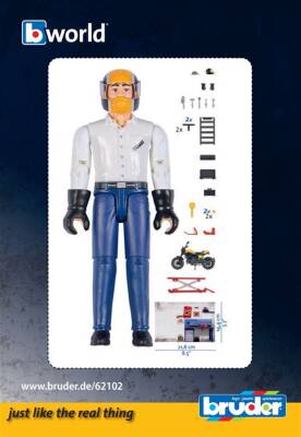 Bruder Motor Tamir İstasyonu Br62102 - 8