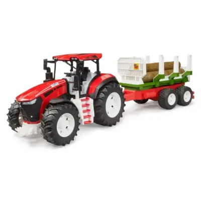 Bruder Roadmax Kütük Taşıyan Römorklu Traktör Br03453 - 1