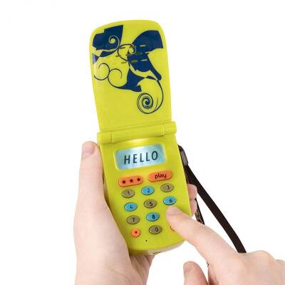 B.Toys Hellophone Ses Kayıtlı, Müzikli Telefon - Yeşil Bx1030z - 2