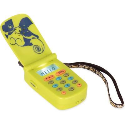 B.Toys Hellophone Ses Kayıtlı, Müzikli Telefon - Yeşil Bx1030z - 1