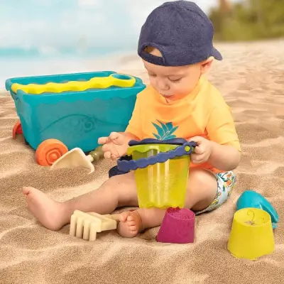 B.Toys Turkuaz Plaj Vagonu Bx1596Z - 4
