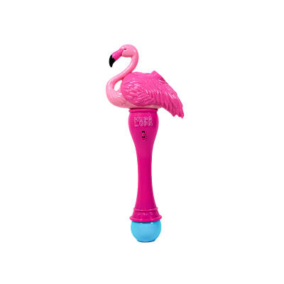 Bubble Wand Light Up Big Flamingo 8846A - 1