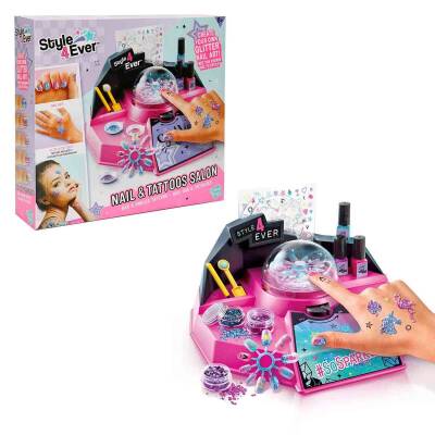Canal Toys Hobi Set Style 4Ever Parıltılı Tırnak Ve Dövme Atölyesi - 1