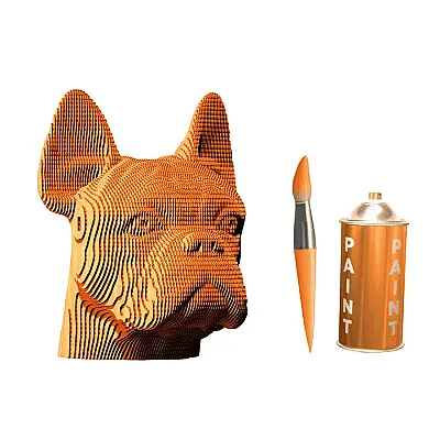 Cartonic 3D Puzzle - Bulldog - 2