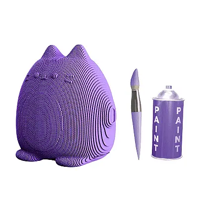 Cartonic 3D Puzzle - Cute Cat Money Bank - 2