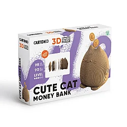 Cartonic 3D Puzzle - Cute Cat Money Bank - 9