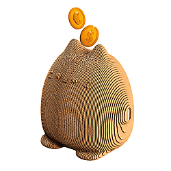 Cartonic 3D Puzzle - Cute Cat Money Bank - 5